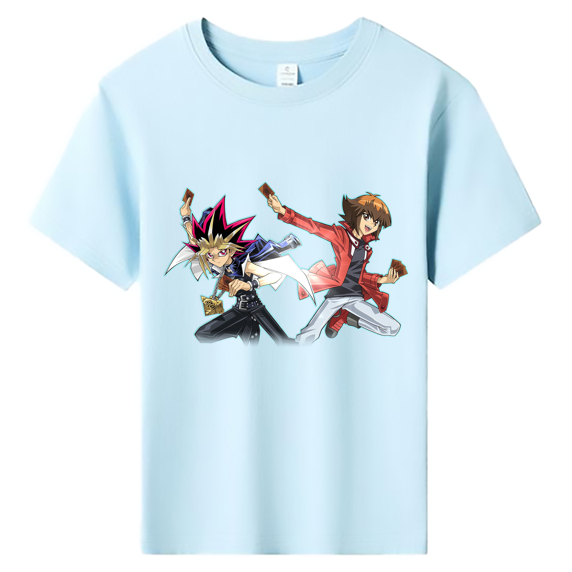 （画像用） 遊☆戯☆王 Yu-Gi-Oh! 綿100％キッズTシャツ（フロントプリント）